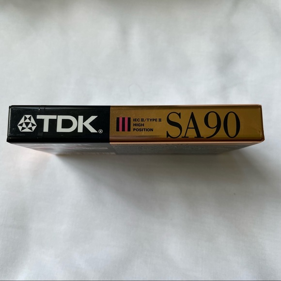 Lot Of 3 TDK SA90 And One Maxell GX-MP120 Blank Audio Cassette Tapes NWT - Picture 10 of 13